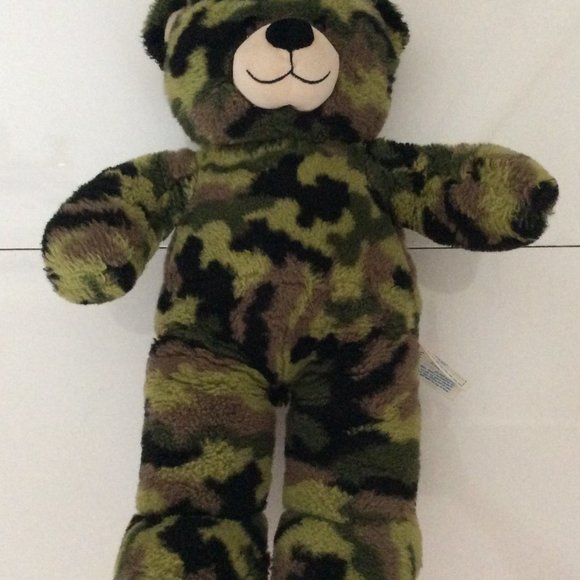 Build-A-Bear Camouflage Stuffed Animal - Picture 3 of 5